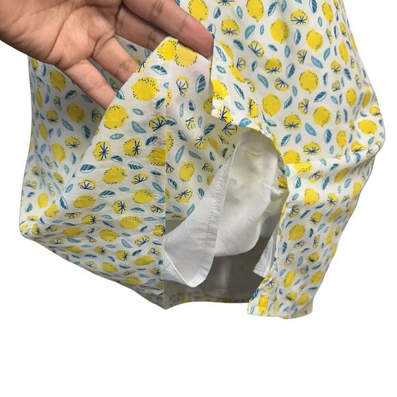 Princess Polly Kasey Lemon Fruit Mini Dress Womens US Size 4 In Yellow Multi - Picture 7 of 16